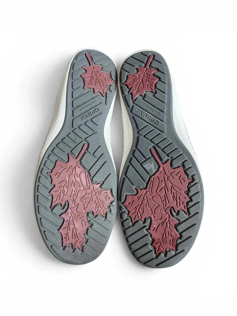 Aetrex Women's Casey Orthotic Leather Stretchy Knit Bungee Sneakers Size 10.5-11